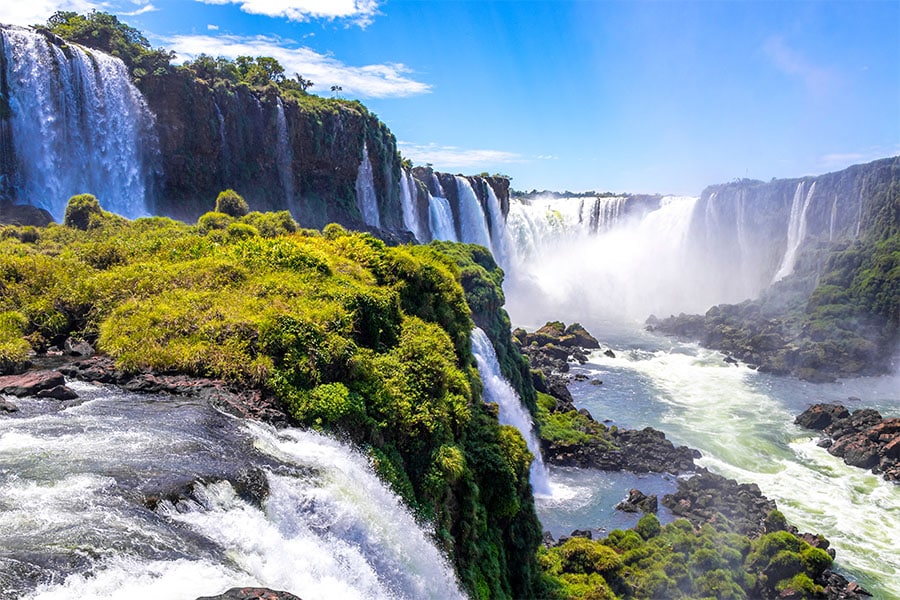 Cataratas do Iguaçu: atrativo recebeu 1,2 milhão de visitantes no semestre. Foto: Divulgação